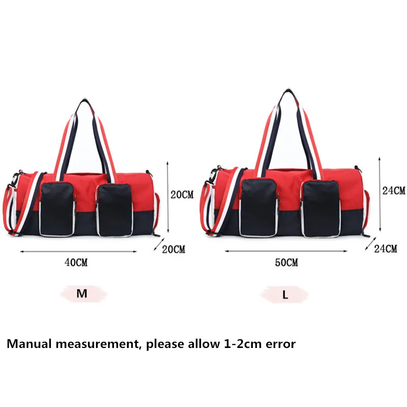 

Sports Gym Bag Dry and wet separation With Shoes Pocket Men/Women Outdoor Fitness Training Bag Travel Yoga Handbag sac de sport