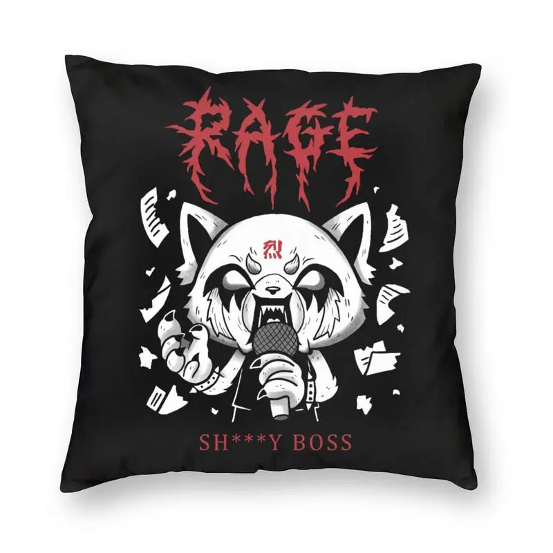 Агрессивный чехол Aggretsuko для диванной подушки караоке и манги | Дом сад