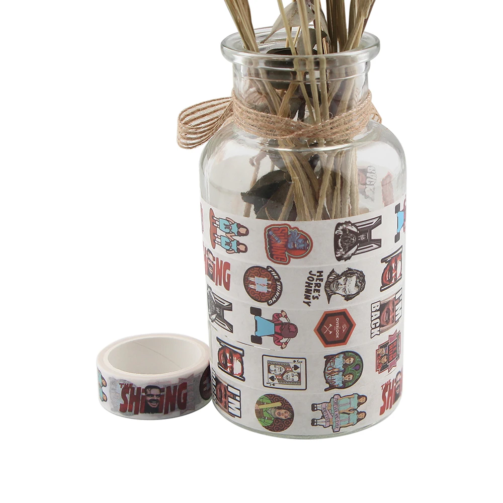 Набор клейких лент rancirte R1182 с ужасной пленкой призраком Washi декоративные наклейки