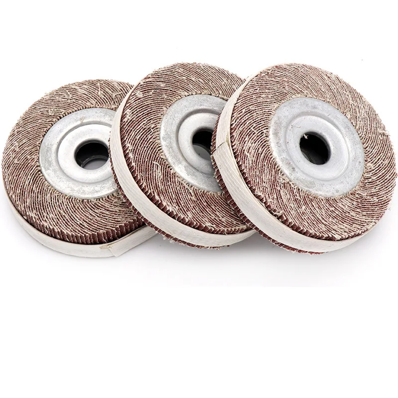 

1pcs Sandpaper Sanding Flap Polishing Wheels 100x16mm Disc Flap Wheel Sanding Cloth Wheel Metal Wood Buffing