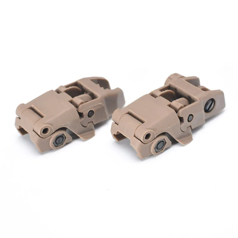 20MM Rail Gen1 Tactical Folding Front &amp Rear Set Flip Up Backup Sights BUIS | Спорт и развлечения