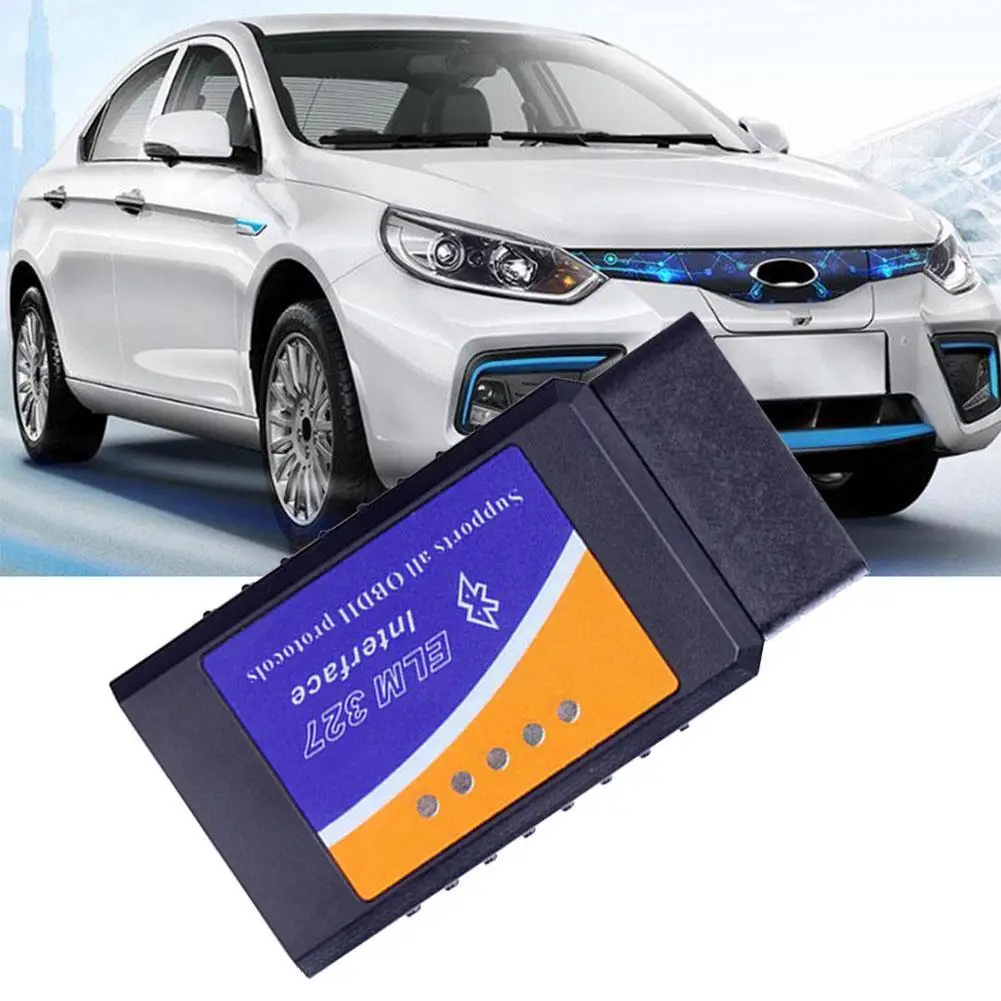 

Obd2 Elm327 V2.1 Bt/bluetooth Car Diagnostic Tools 327 Elm Scanner Work Reader Auto Android/ios/ 12v Code Tool Car O C7c6