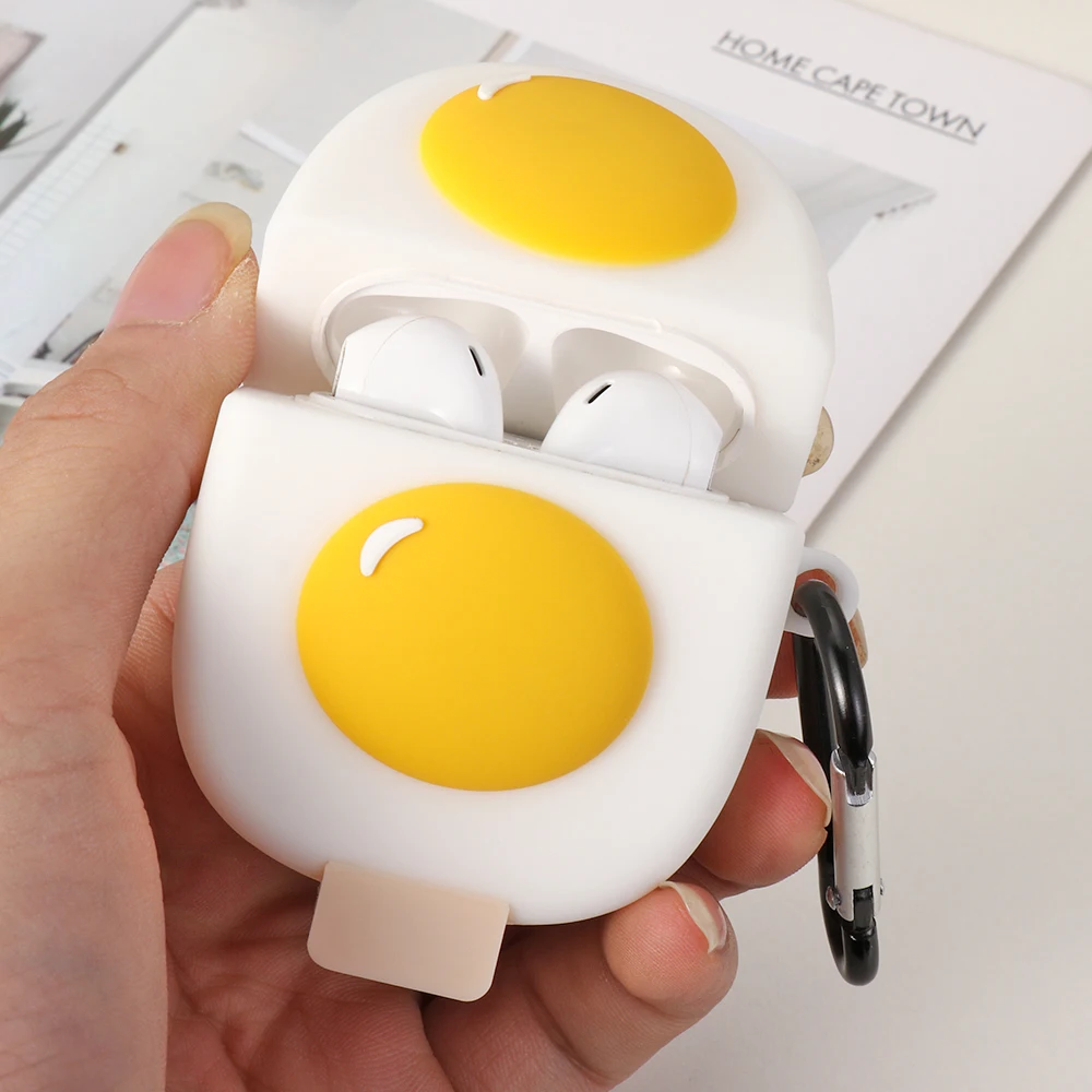 Новый уникальный 3D имитация банана двойное яйцо желток силиконовый защитный