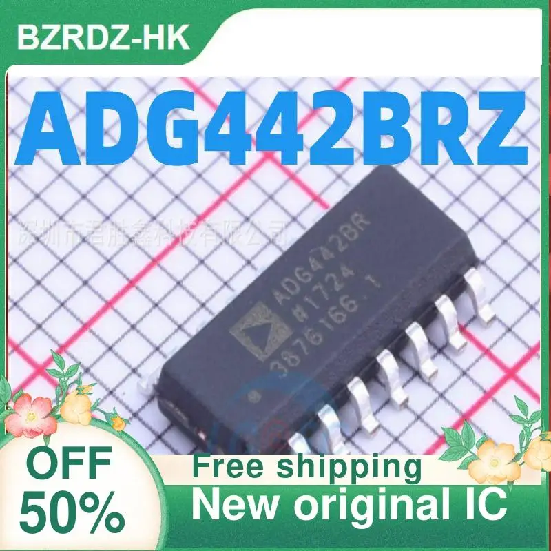 

1 шт. ADG442BRZ ADG442BR ADG442 SOP-16 новый оригинальный IC