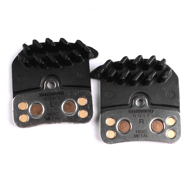 Металлические тормозные колодки SHIMANO H03C D03S H03A резиновые дисковые Тормозные для