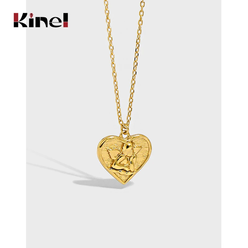 

Ожерелье женское из серебра 925 пробы с кулоном в виде ангела