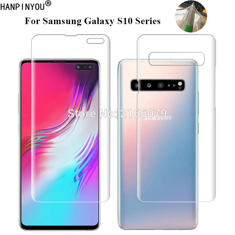 

Для Samsung Galaxy S10 Plus 5G Lite S10e прозрачный ТПУ/матовый анти-отпечатки пальцев гидрогель полное покрытие мягкая защитная пленка для экрана