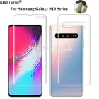 Для Samsung Galaxy S10 Plus 5G Lite S10e прозрачный ТПУматовый анти-отпечатки пальцев гидрогель полное покрытие мягкая защитная пленка для экрана
