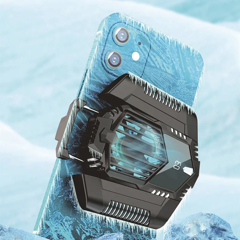 tongdaytech mobile phone cooler radiator with battery for phone temperature mute semiconductor cooling fan for iphone samsung free global shipping