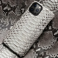 genuine python leather phone case for iphone 13 12 11 pro max 12 mini x xs max xr 7 8 plus snakeskin cover for iphone 11 case
