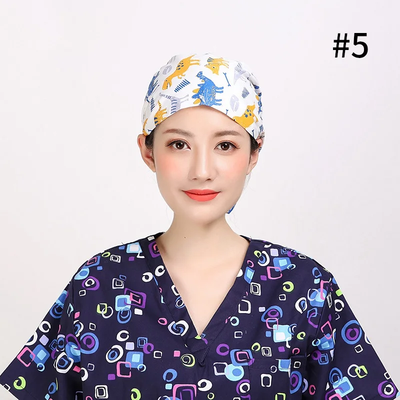 style5 Новое поступление, одежда для повара в отельной кухне, кепка шеф-повара, шапка для женщин и мужчин, пылезащитная Кепка для приготовления пищи, рабочие головные уборы официантов, шапочки для приготовления барбекю - Цвет: style5