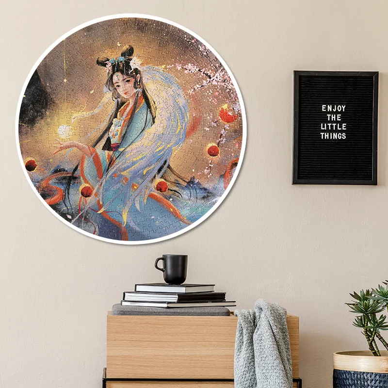 WEMMICKS пазл из плотного картона 500 шт. картина для сборки созвездия Луна