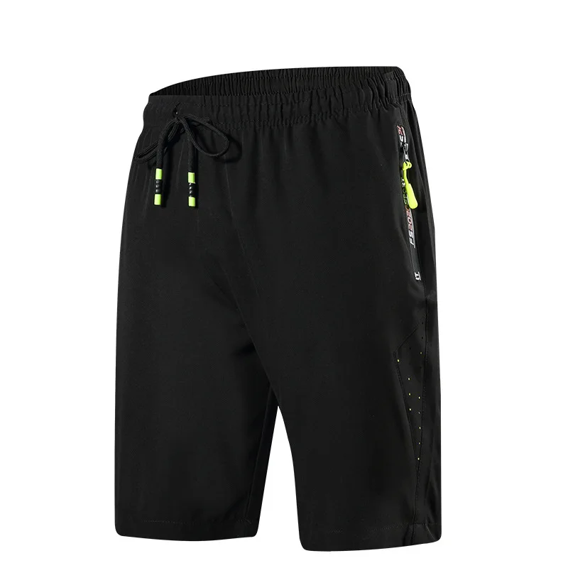 Шорты мужские спортивные однотонные свободные джоггеры быстросохнущие Бермуды