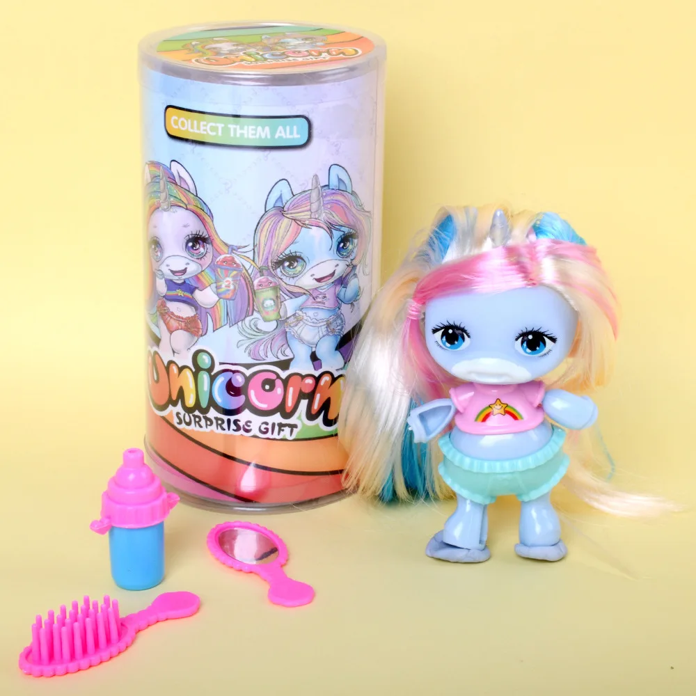 Кукла сюрприз MGA пупсик Slime силиконовые единорог Радуга фигурку игрушки для детей девочек Подарки Игрушки| |