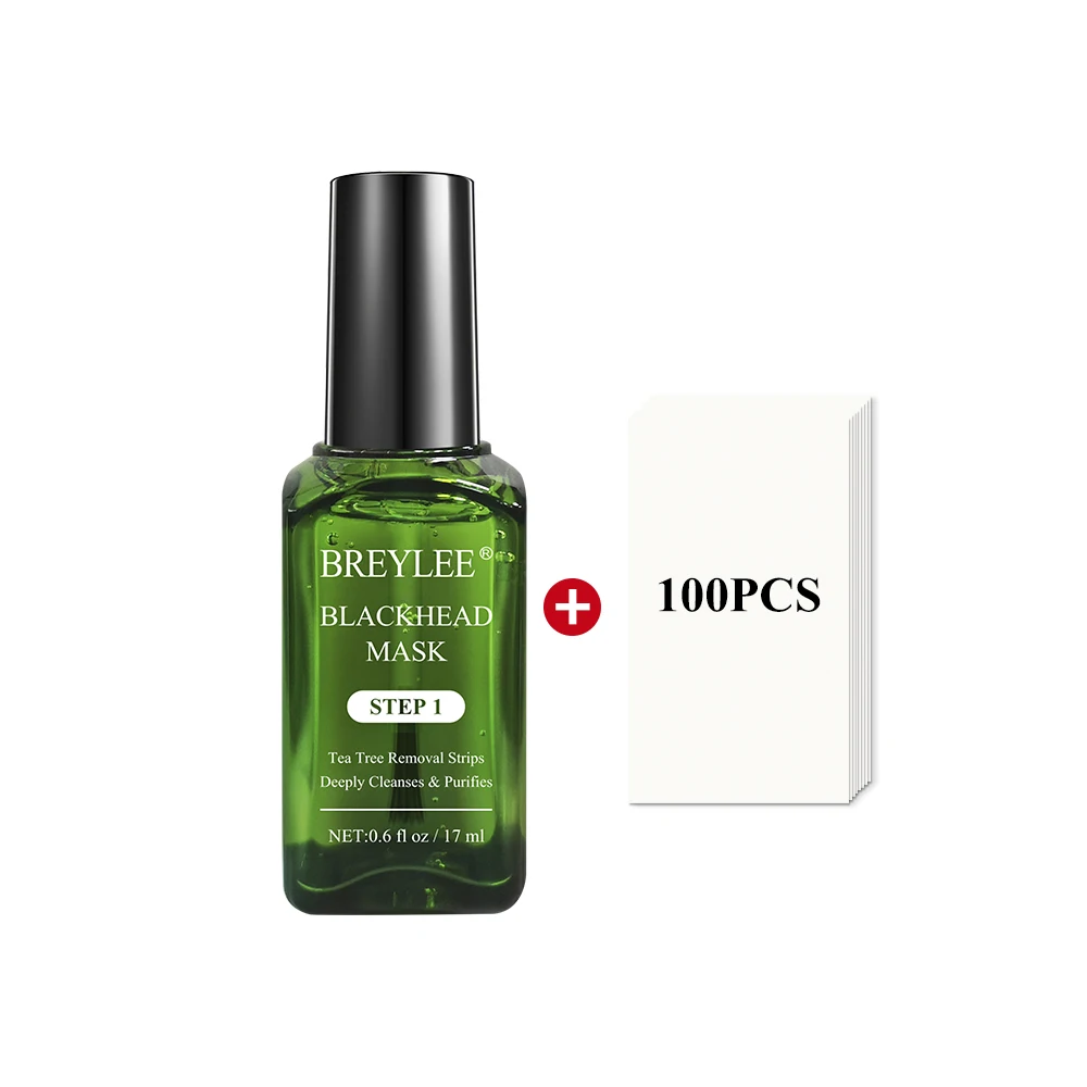 Blackhead Serum BREYLEE маска для удаления черных точек маска для черного носа уход за кожей лица Сыворотка для сужения поры, акне уход за кожей лица - Вес нетто: Blackhead Serum