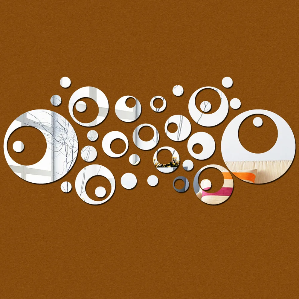 Funlife экологическое PS стерео кристаллическое украшение модная передвижная стена