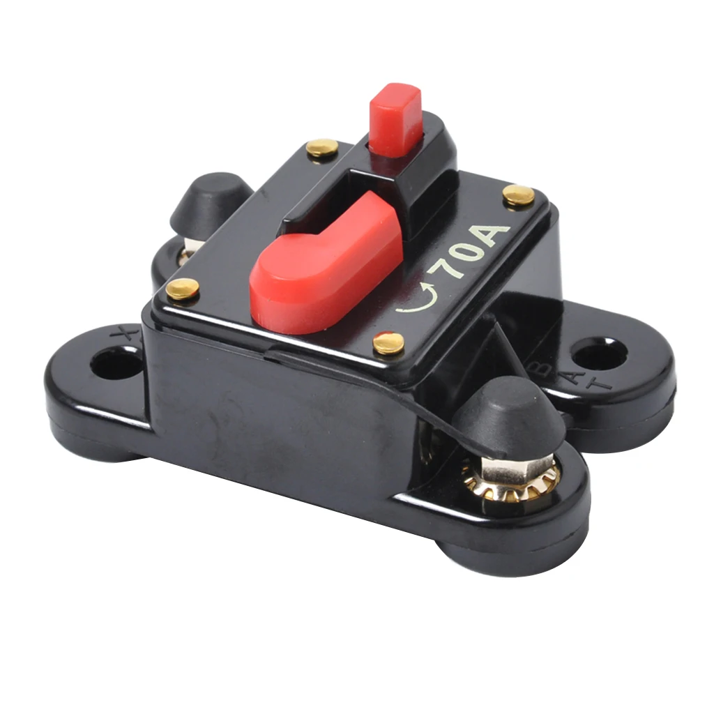 70A автоматический морской аудио выключатель ручной предохранитель сброса