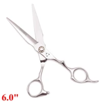 50pcs 6 0 hair scissors professional high quality barber scissors hairdressing hair cutting thinning scissors 440c shears 9024