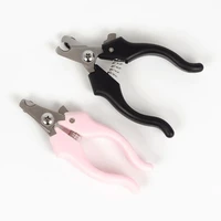 1pc pet cat dog nail scissors gourd shaped dog nail clippers grooming steel pet claws trimmer for bird parrot pet supply toy