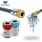 Сильное магнитное кольцо для отвертки 14 дюйма 6,35 мм, съемный магнитный драйвер из легированной стали Намагничивающее кольцо S2