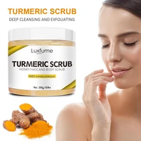 body scrub skin brightening natural critic acid turmeric sugar scrub gently remove dead skin whitening moisturizing skin care