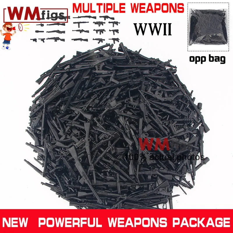 200 г/упак. звезда пистолет набор оружия войны ArmsSoldiers Swat военное оружие Блоки 2 ой