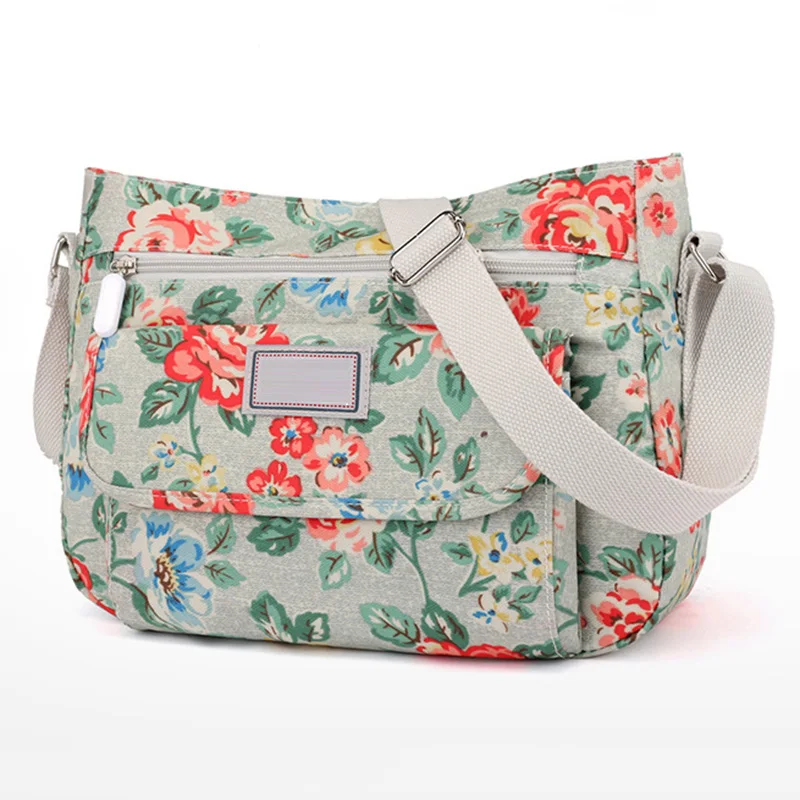 New Arrival Women Shoulder Crossbody Bag Printing Zipper Adjustable for Mobile Phone Travel