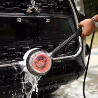 koqyox high pressure washer car wash rotating round brush water cleaning scrub rigid suitable for k2 k3 k4 k5 k6 k7