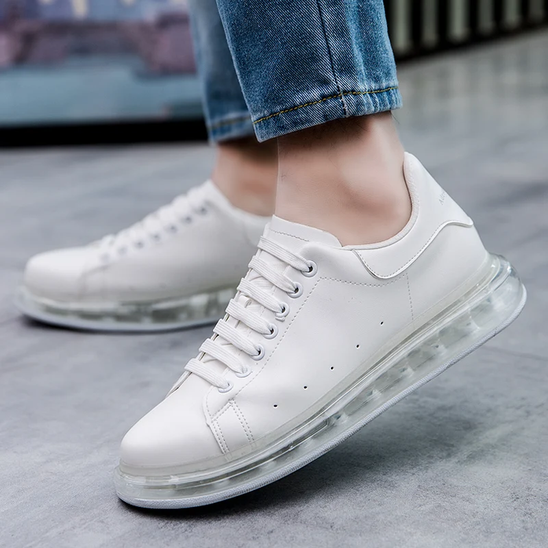LOOZYKIT New Men Casual Shoes Lac-Up Winter Fashion Female Clunky Sneaker Platform High Heel Dad 39-44 | Обувь