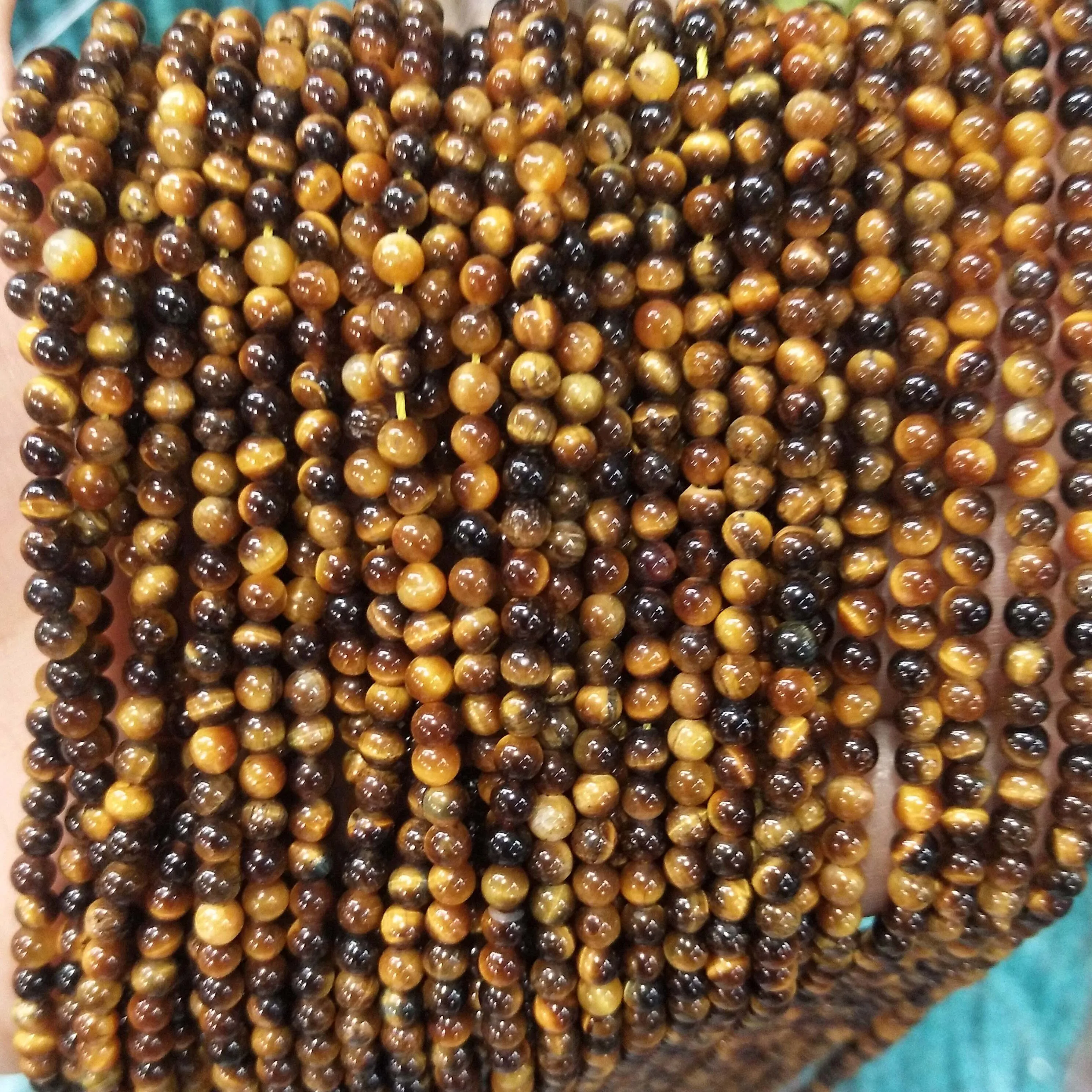 Оптовая продажа бусины из натурального камня 3 мм аметиста лазурита Агата для