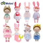 Metoo Ангела Кролик олень балет фрукты Русалка девочка Мягкие плюшевые игрушки животные кукла для детей успокаивающий подарок на день рождения Рождество