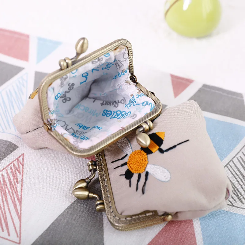 Женский винтажный кошелек с вышитыми цветами и деревом в китайском стиле | Дом