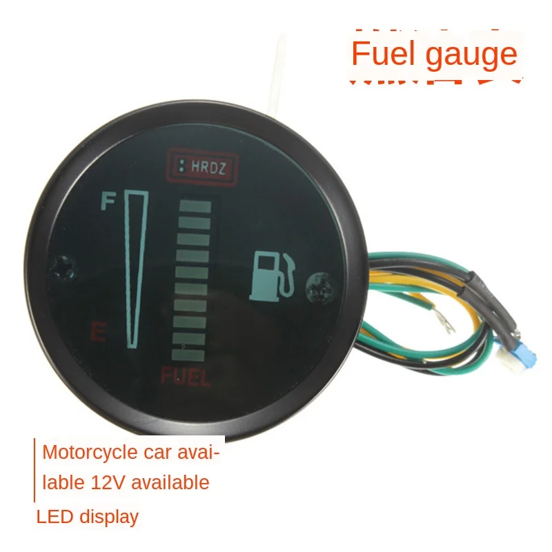 52 мм топливный манометр 12 В светодиодный для автомобиля мотоцикла|Датчики
