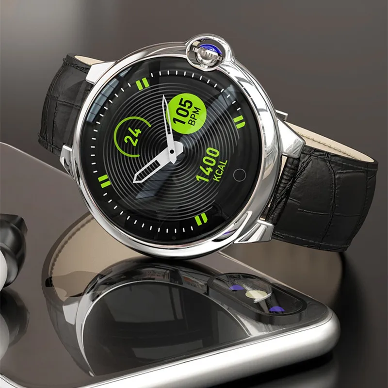 Умные часы ONEVAN 2.5D с гиперболическим экраном пульсометром и монитором кровяного