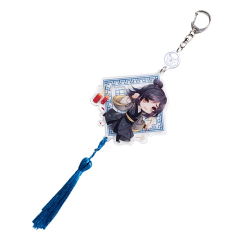 Nie Huaisang Wei Wuxian Lan Wangji брелок для косплея Mo Dao Zu Shi кулон кисточки реквизит дедушка Demonic культивирование подарок на Хэллоуин - Цвет: Nie Huaisang