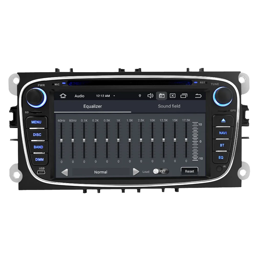 4G ram 64G rom Android 9,0 автомобильный Радио DVD навигационный плеер для Ford/Focus/Mondeo/S-MAX/C-MAX/Galaxy gps Видео Мультимедиа Стерео