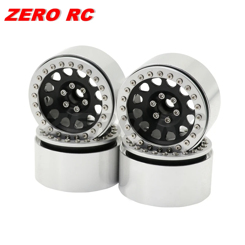 4 шт. колесные диски 12 мм шестигранное крепление для грузовиков 2 RC Axial SCX10 TRX4 WRAITH RR10