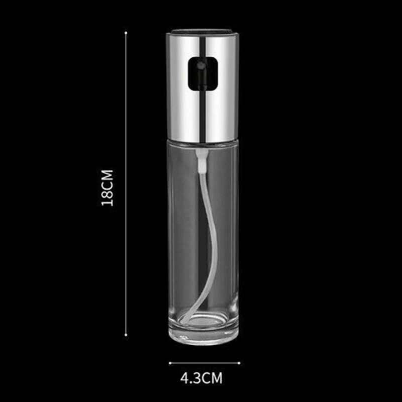 

Glass Oil Sprayer Olive Oil Spray Bottle Stainless Steel Transparent Vinegar Bottle DAG-ship