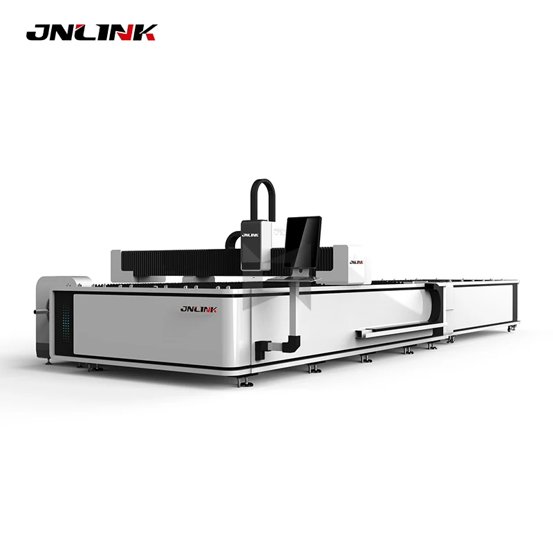 JNLINK CNC волоконно оптический станок для лазерной резки металла волоконный лазер с