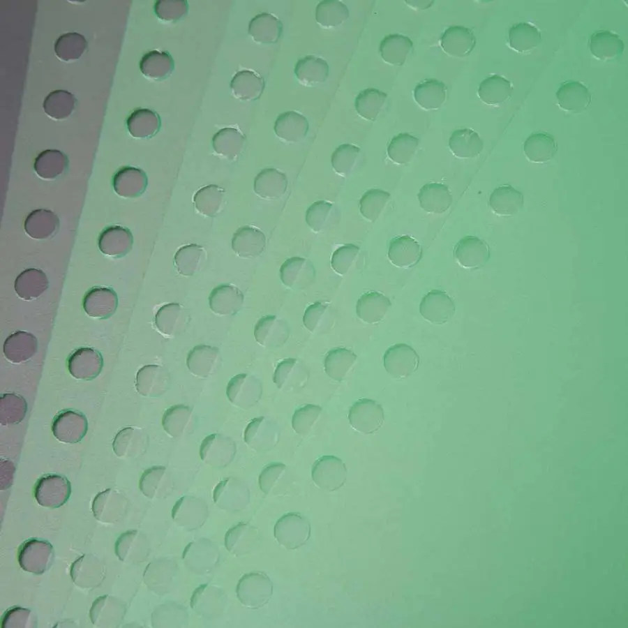 10PCS A4 / A5 / B5 Transparent PP Binding Film Cover Puncher Document Folders Ket
