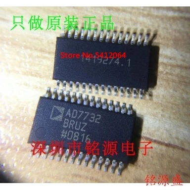 

2 шт. 100% оригинальный новый AD7732BRUZ AD7732BRU AD7732 TSSOP28