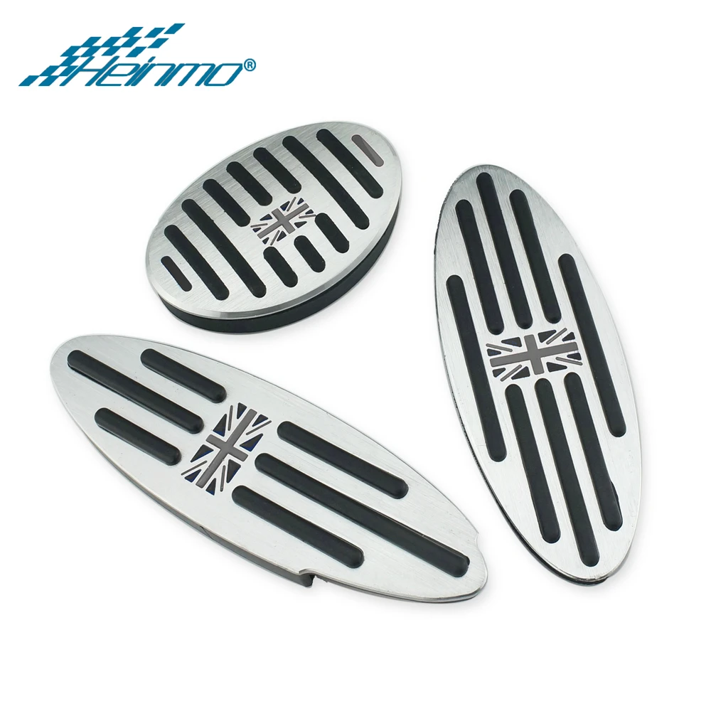 3PCS Grey Jack Для MINI R55 R56 R57 R60 R61 Подножка для педали для MINI Cooper F54 F55 F56 F57 F60 земляк для MINI Cooper аксессуары - Название цвета: 3PCS Grey Jack