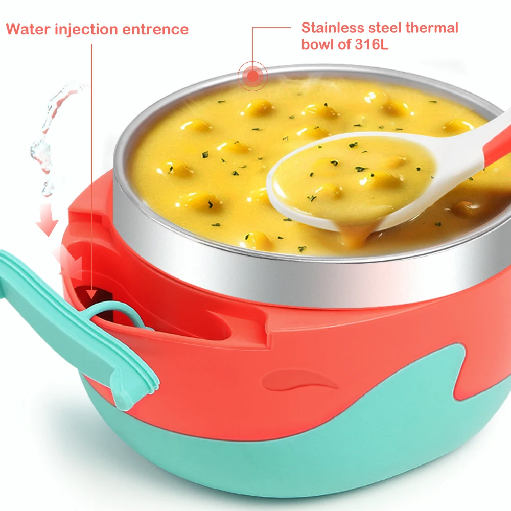 детская посудадля кормления тарелка на присоске контейнер ложка набор детской