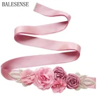 Пояс для беременных с цветами, жемчужинами, пояс для свадебного платья невестыребенка для беременных