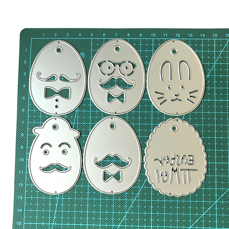 

Easter Rabbit Bunny Egg Metal Cutting Dies Stencils for scrapbooking dies Card
