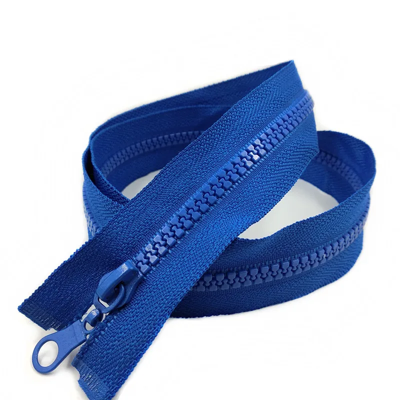 Darkblue 1pc 70 см куртка молния № 5 смолы молнии открытый конец длинный замок головы Швейные аксессуары - Цвет: Darkblue 1pc
