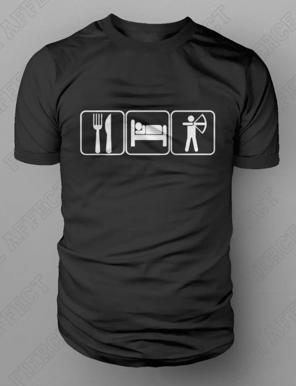 Новинка брендовая одежда футболки едят сон стрельба из лука соединение лук