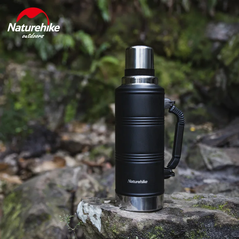 Naturehike Заводская Продажа 304 кружка из нержавеющей стали Портативный чайник