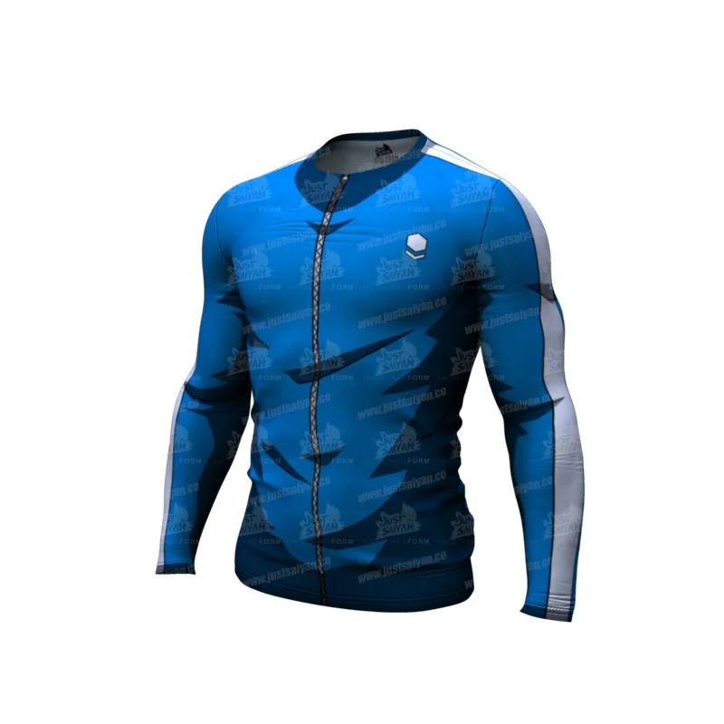 

New Men's Outdoors Fitness Compression Shirt Long Sleeve Tights Clothing Quick Drying Breathable T Shirt