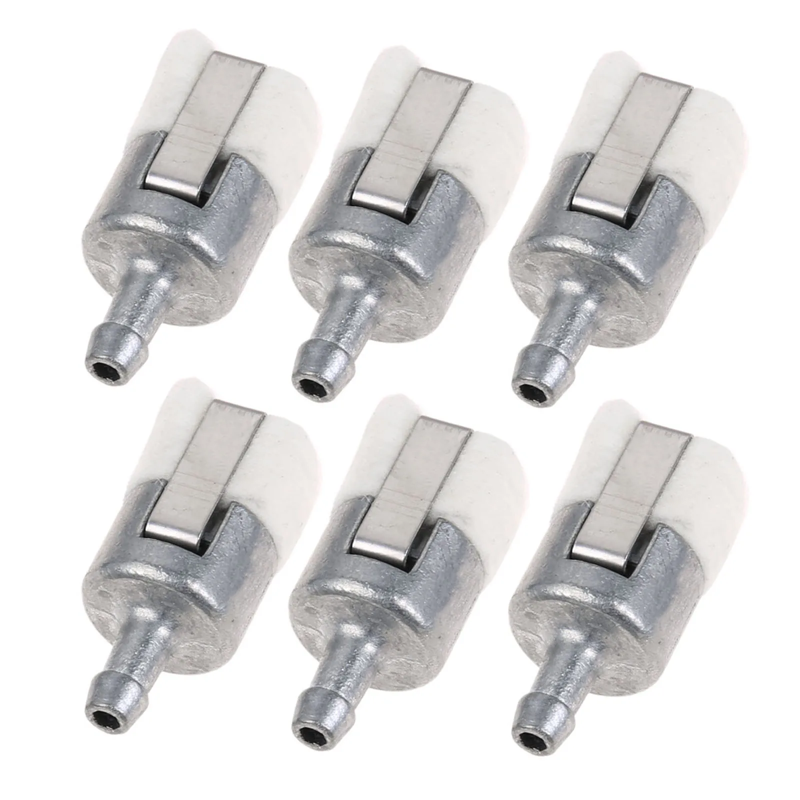

6Pcs/Set Fuel Filters Replaces part number: 125-527, 125-527-1 Fits Small Trimmer Brushcutter Edger High Quality Tool Kits